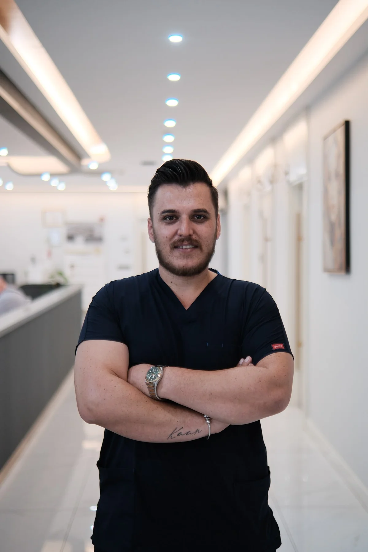 YES Hair Antalya ekibinden Yunus Şirin